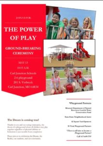 Power of Play Ground-Breaking Ceremony @ Carl Junction Schools 2-6 Playground | Carl Junction | Missouri | United States